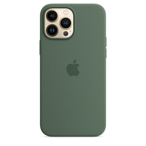 Coque en silicone avec MagSafe pour iPhone 13 Pro Max