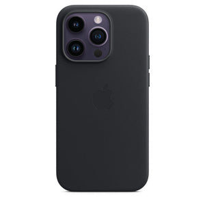 Coque en cuir avec MagSafe pour iPhone 14 Pro