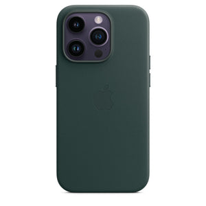 Coque en cuir avec MagSafe pour iPhone 14 Pro