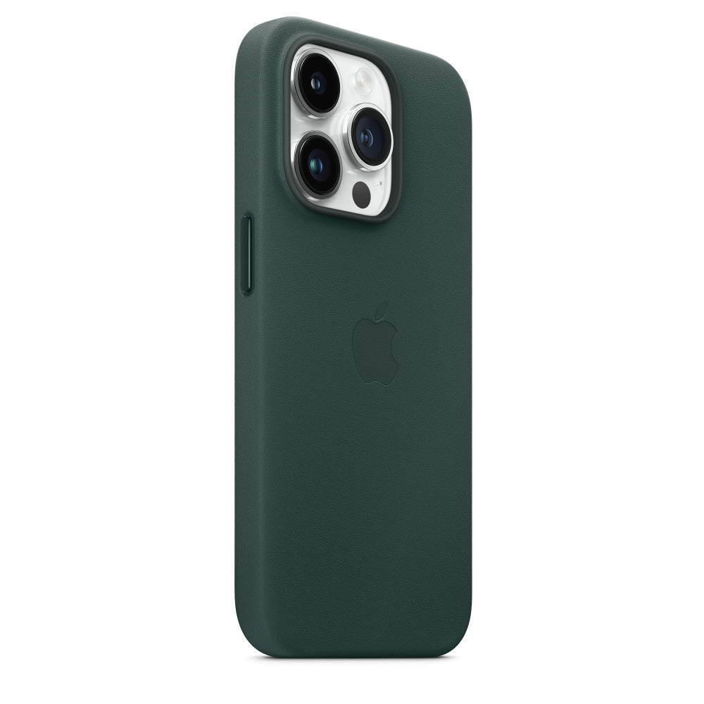 Coque en cuir avec MagSafe pour iPhone 14 Pro