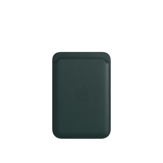 Porte-cartes en cuir avec MagSafe pour iPhone