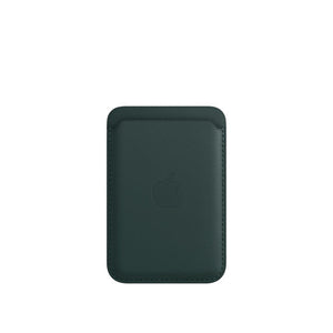 Porte-cartes en cuir avec MagSafe pour iPhone
