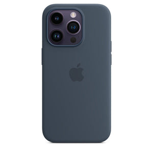 Coque en silicone avec MagSafe pour iPhone 14 Pro