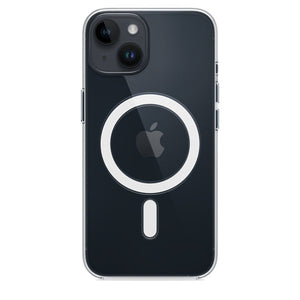Coque transparente avec MagSafe pour iPhone 14