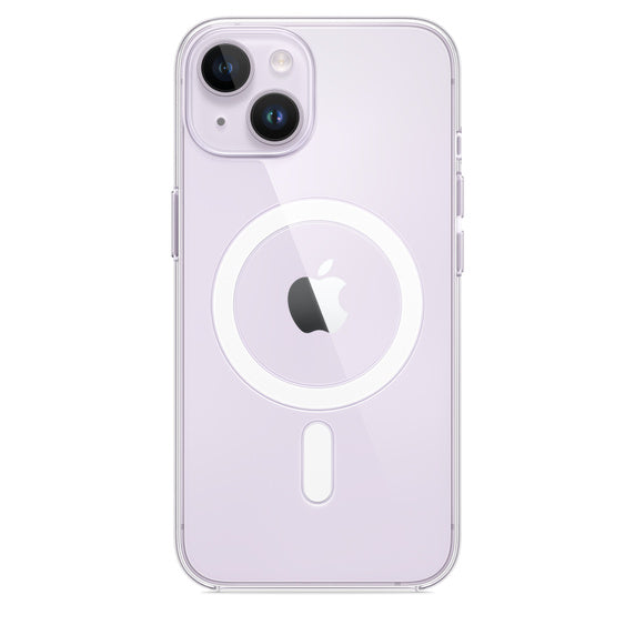 Coque transparente avec MagSafe pour iPhone 14