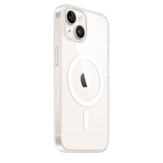 Coque transparente avec MagSafe pour iPhone 14