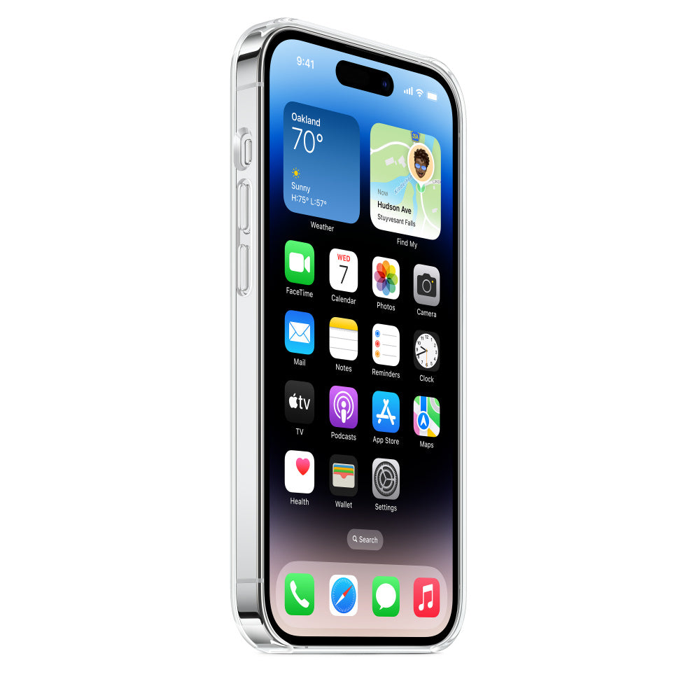 Coque transparente avec MagSafe pour iPhone 14 Pro