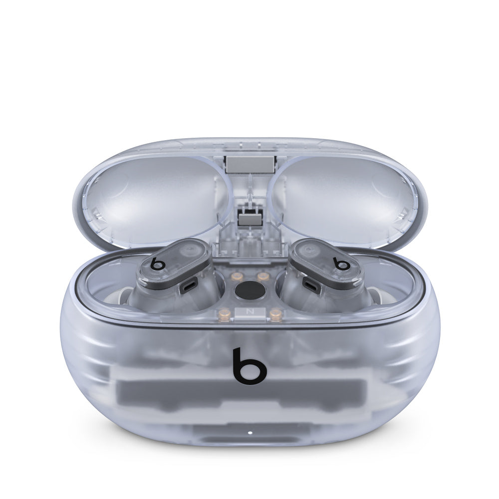 Beats Studio Buds + Écouteurs totalement sans fil avec réduction du bruit — Transparent