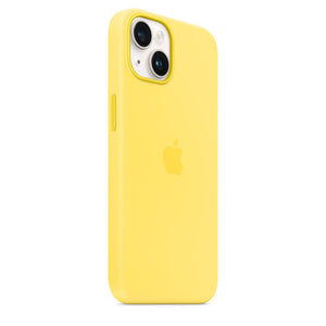 Coque en silicone avec MagSafe pour iPhone 14