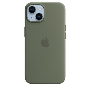 Coque en silicone avec MagSafe pour iPhone 14