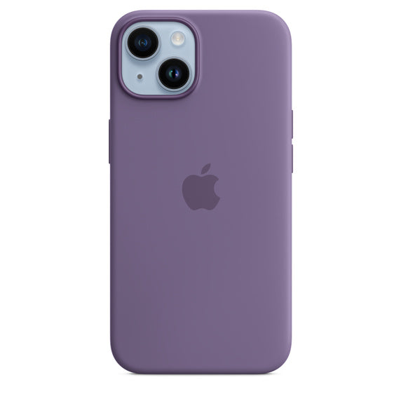 Coque en silicone avec MagSafe pour iPhone 14