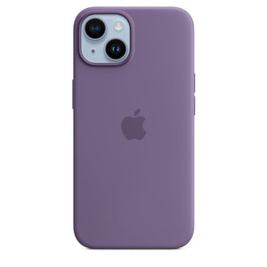 Coque en silicone avec MagSafe pour iPhone 14