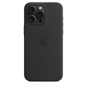 Coque en silicone avec MagSafe pour iPhone 15 Pro Max