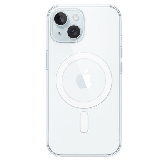 Coque transparente avec MagSafe pour iPhone 15