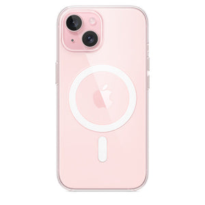 Coque transparente avec MagSafe pour iPhone 15