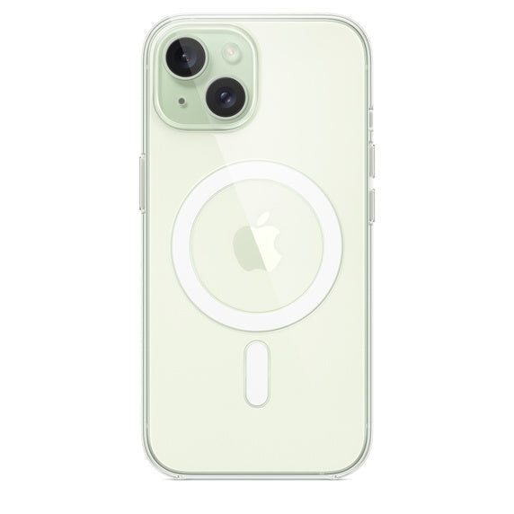 Coque transparente avec MagSafe pour iPhone 15
