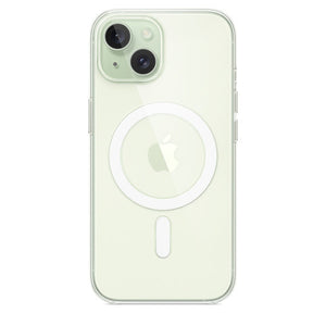 Coque transparente avec MagSafe pour iPhone 15