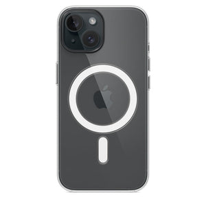 Coque transparente avec MagSafe pour iPhone 15