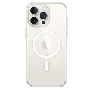 Coque transparente avec MagSafe pour iPhone 15 Pro Max