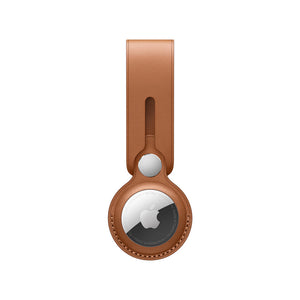 Lanière en cuir AirTag - Havane
