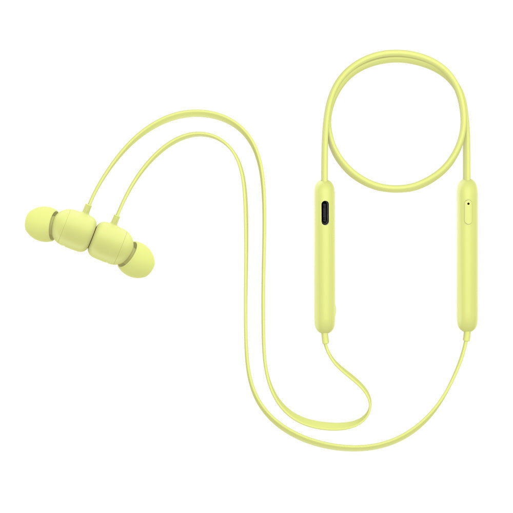 Beats Flex – Écouteurs sans fil avec une journée d’autonomie – Jaune Yuzu