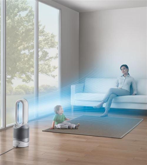 Purificateur Dyson Pure Hot+Cool™ (Blanc/Argent) HP00
