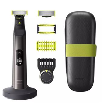Tondeuse Philips OneBlade Pro Visage et Corps QP6651/61 5,4 W Chromé - Maitighar