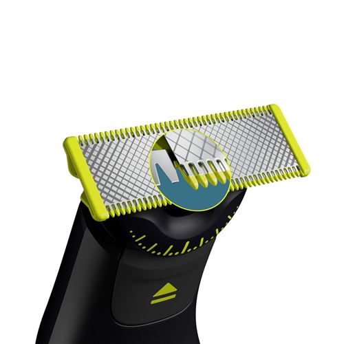 Tondeuse Philips OneBlade Pro Visage et Corps QP6651/61 5,4 W Chromé - Maitighar