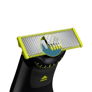 Tondeuse Philips OneBlade Pro Visage et Corps QP6651/61 5,4 W Chromé - Maitighar