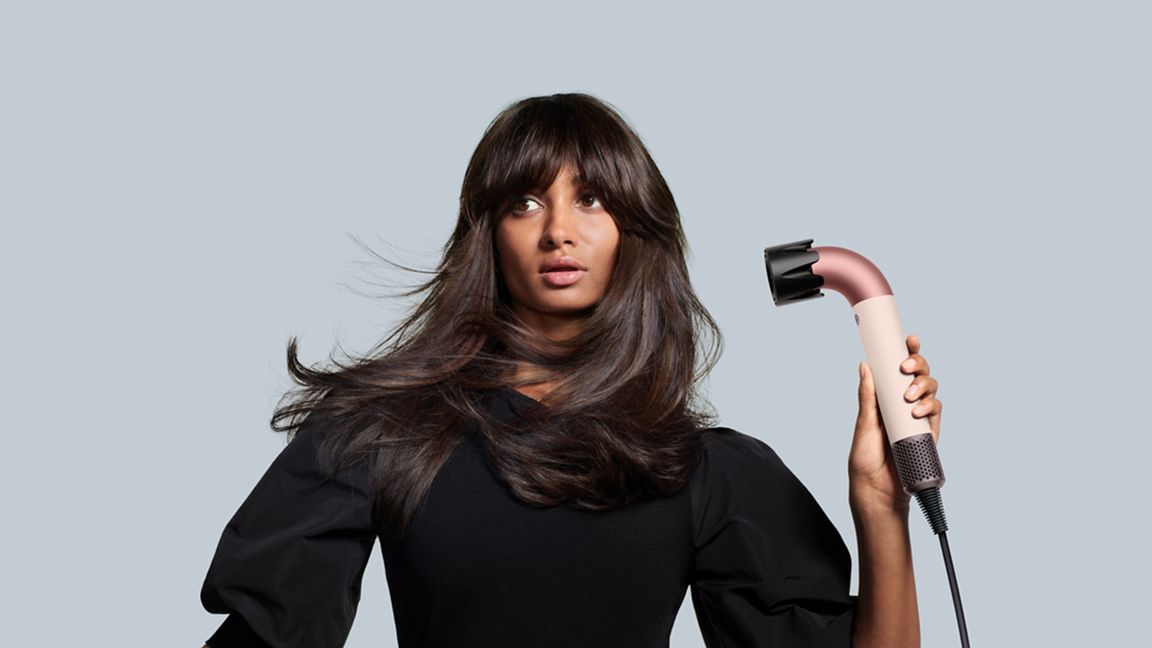 Sèche-cheveux Dyson Supersonic r™ - cheveux raides à ondulés (Jaspe Fleur de Prunier)