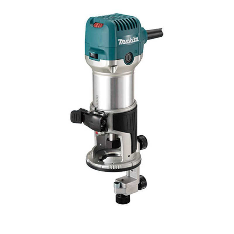 Affleureuse-défonceuse 710w Ø8 ou 6mm en Makpac - MAKITA RT0702CX2J