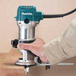 Charger l&#39;image dans la galerie, Affleureuse-défonceuse 710w Ø8 ou 6mm en Makpac - MAKITA RT0702CX2J
