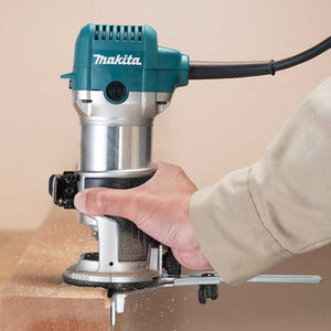 Affleureuse-défonceuse 710w Ø8 ou 6mm en Makpac - MAKITA RT0702CX2J