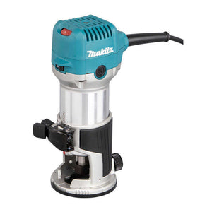 Affleureuse-défonceuse 710w Ø8 ou 6mm en Makpac - MAKITA RT0702CX2J