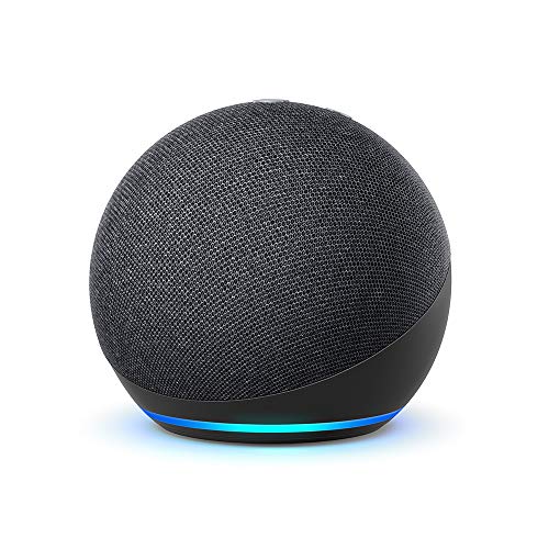 Nouvel Echo Dot (4e génération), Enceinte connectée avec Alexa, Anthracite - Maitighar
