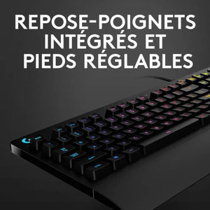 Clavier gaming filaire - Logitech - G213 Prodigy - USB - AZERTY - Noir - Maitighar