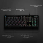 Charger l&#39;image dans la galerie, Clavier gaming filaire - Logitech - G213 Prodigy - USB - AZERTY - Noir - Maitighar
