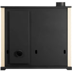 Charger l&#39;image dans la galerie, Cuisinière à bois Prometey Praktik Lux - 9.5 kW - Ivorie - Maitighar
