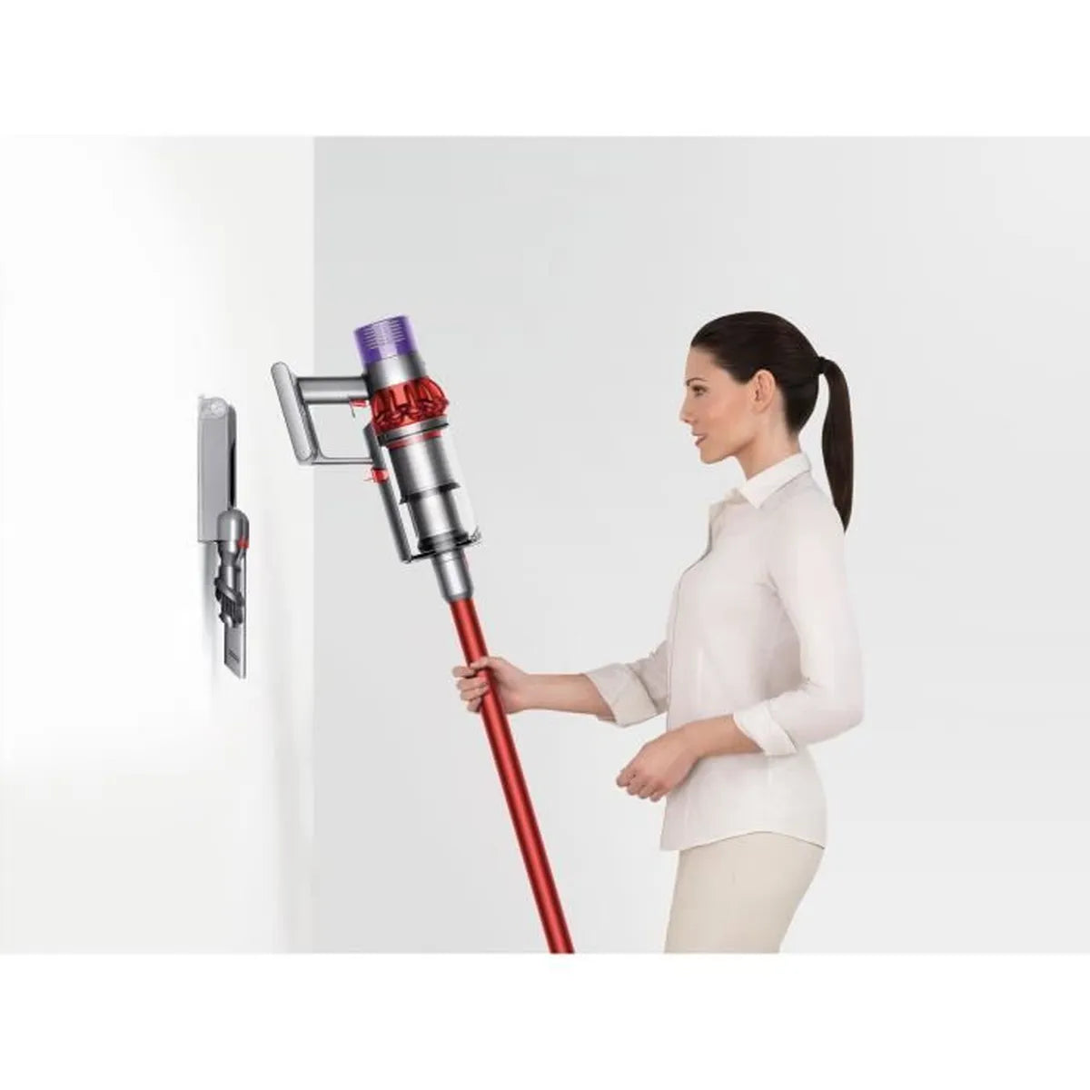 Dyson V10 Origin - Aspirateur Balai Sans fil - 125000 t/min - Puissance d'aspiration 150 AW - Autonomie jusqu'à 60 minutes - Maitighar
