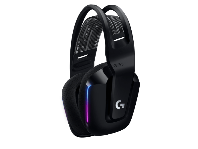 Casque gaming sans fil Logitech Lightspeed RVB G733