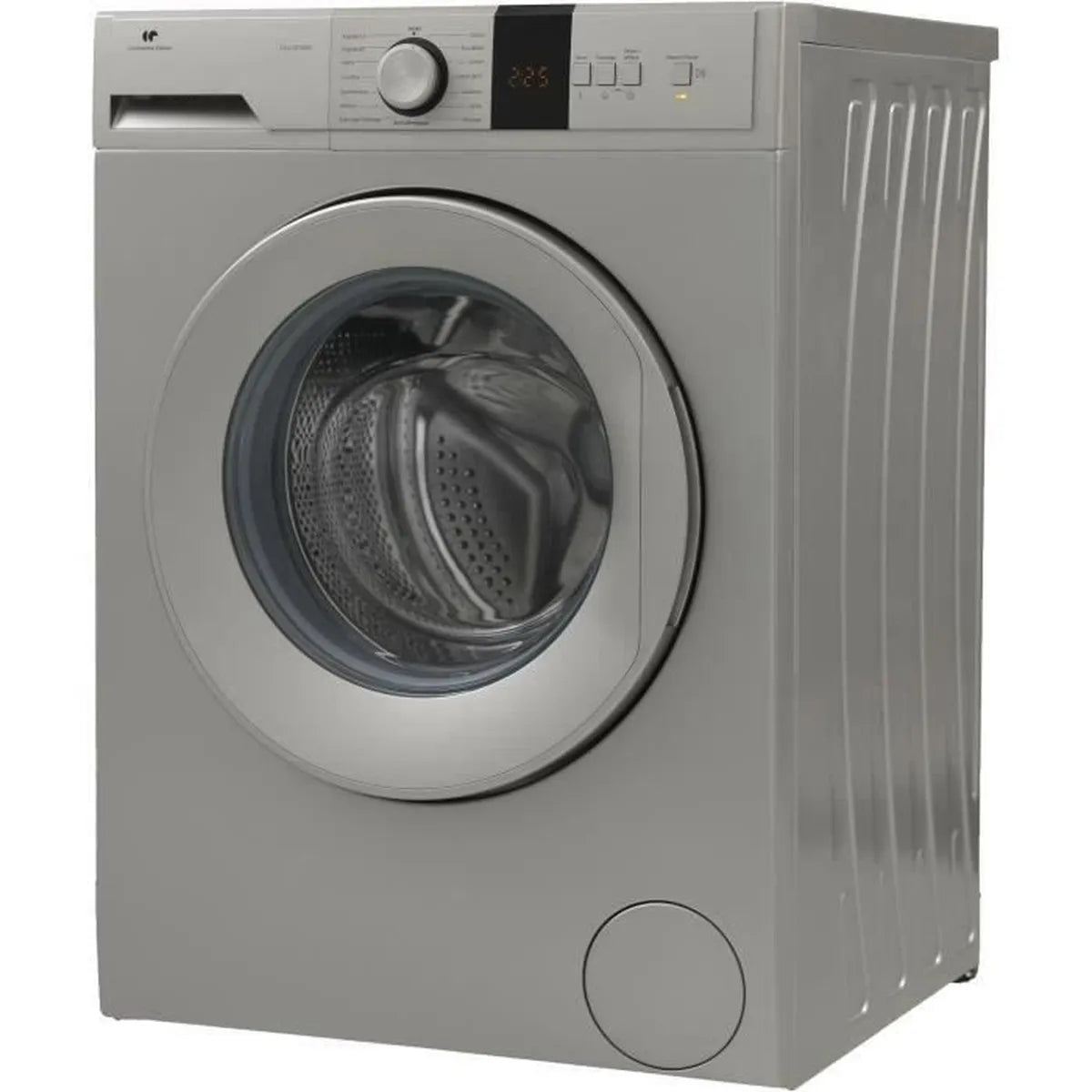 Lave-linge hublot CONTINENTAL EDISON CELL10140S1 - 10 kg – Moteur induction – L59,7 cm - 1400 trs/min - Silver - Maitighar