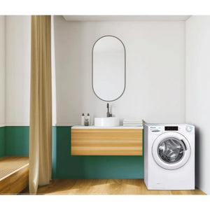 Lave-linge séchant CANDY CSWS4128TWME - 12 / 8 kg - Induction - 1400 trs/min - Vapeur - Connecté - Classe A - Blanc - Maitighar