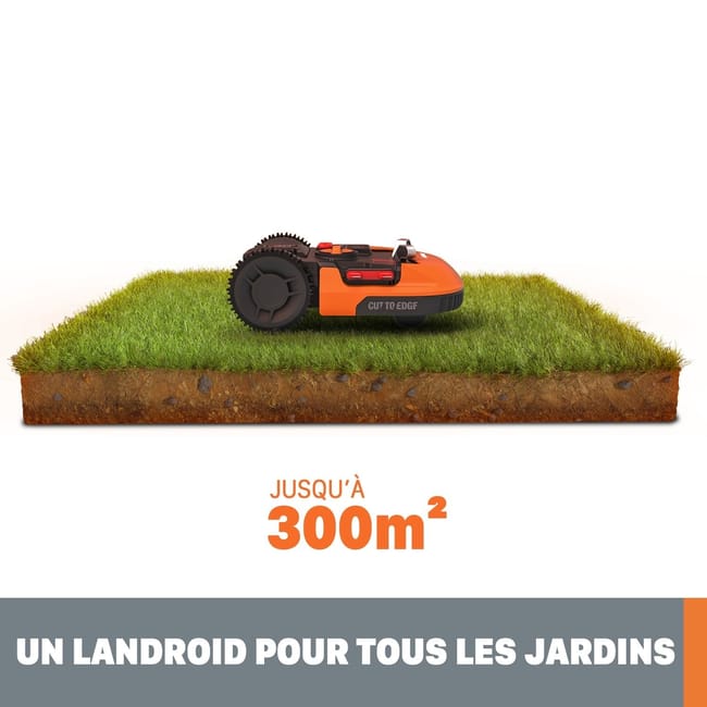 Robot tondeuse Landroid S300 Wifi Worx Wr130e