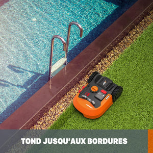 Robot tondeuse connecté WORX LANDROID - Jusqu'à 700m² - WR142E