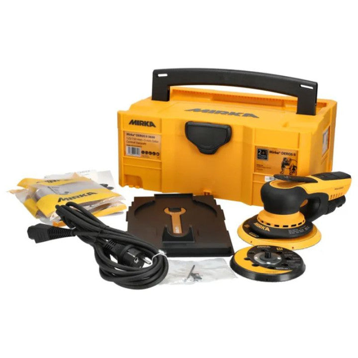 Ponceuse excentrique DEROS II 5.0 mm en coffret - MIRKA MID5650404CA