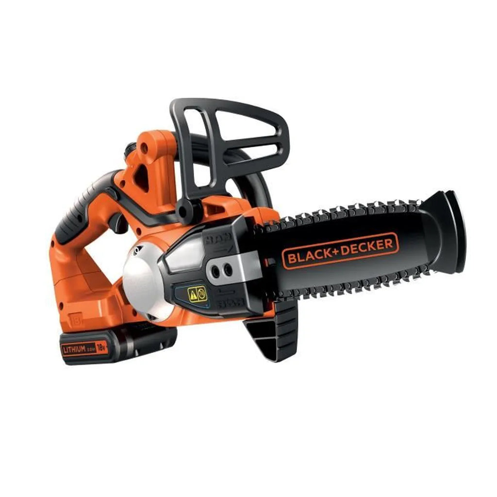 Tronçonneuse sans fil 18V GKC1820L20-QW BLACK+DECKER - 20 cm - Livrée avec batterie 18V 2 Ah et chargeur - Maitighar