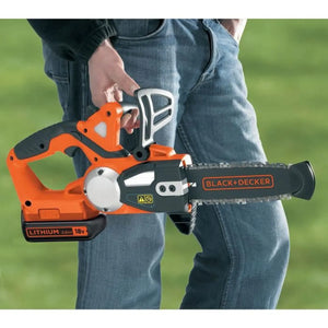 Tronçonneuse sans fil 18V GKC1820L20-QW BLACK+DECKER - 20 cm - Livrée avec batterie 18V 2 Ah et chargeur - Maitighar