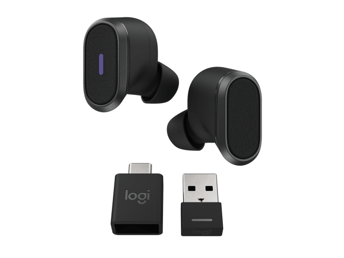 Logitech Zone True Wireless Earbuds avec ANC et USB