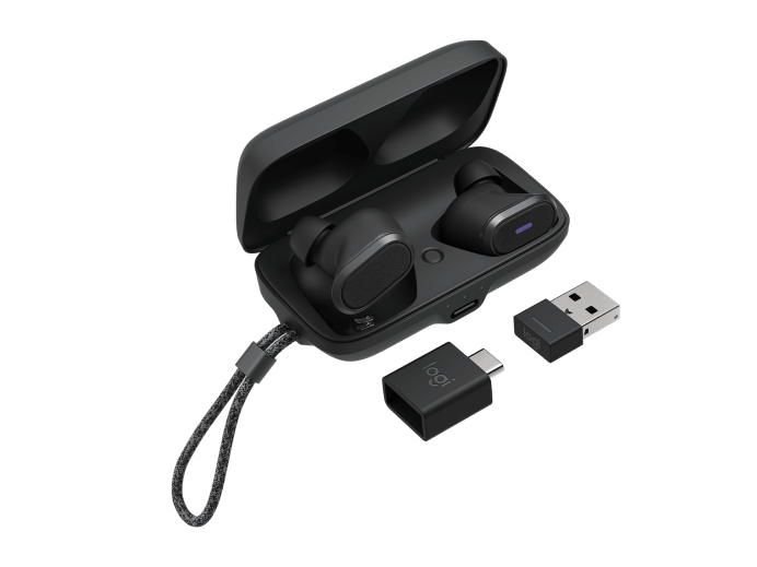 Logitech Zone True Wireless Earbuds avec ANC et USB
