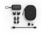 Charger l&#39;image dans la galerie, Logitech Zone True Wireless Earbuds avec ANC et USB
